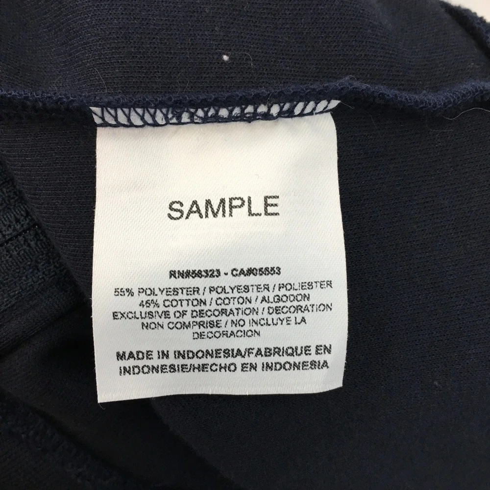 VINTAGE Nike Y2K Athletic Dept Mens Track Jacket Navy Blue Full Zip SP11SYS-SS L